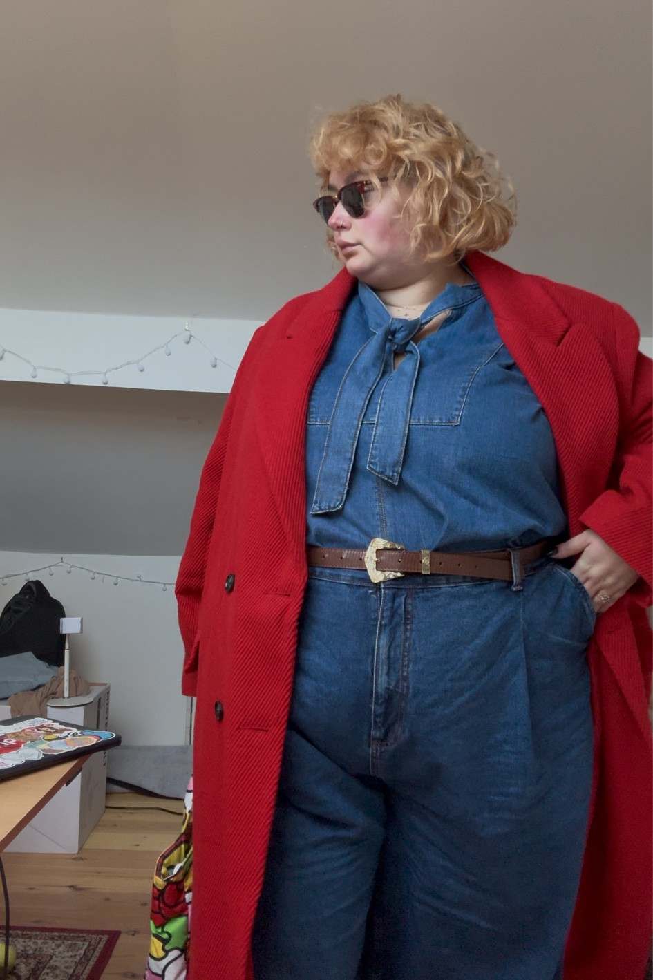 Double denim 

#LTKplussize #LTKautumn #LTKgrwm