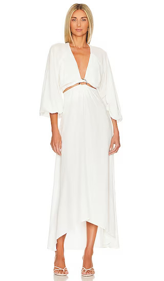Colette Dress | Cream Dress | White Long Sleeve Dress White Maxi Dress Long White Dress | Revolve Clothing (Global)