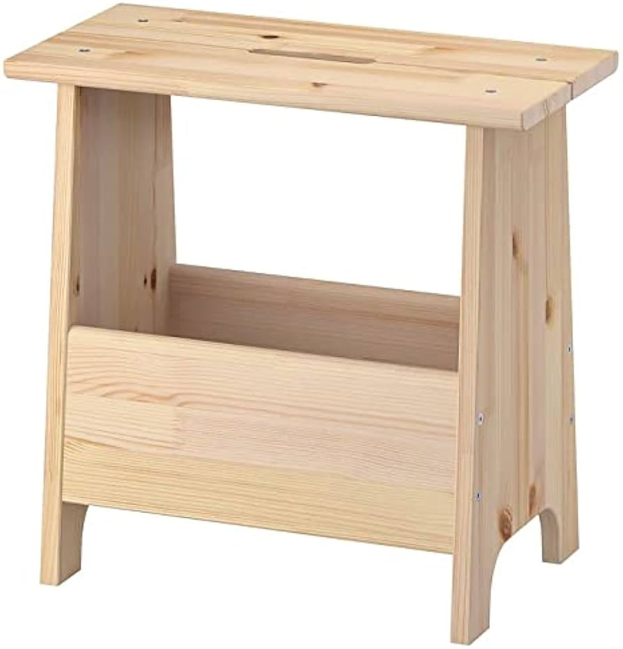 IKEA Multi-Purpose Perjohan Stool with Storage, Pine_Sold by Bunnings Home | Amazon (US)