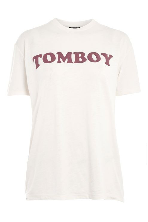 'Tomboy' Slogan T-Shirt | Topshop US