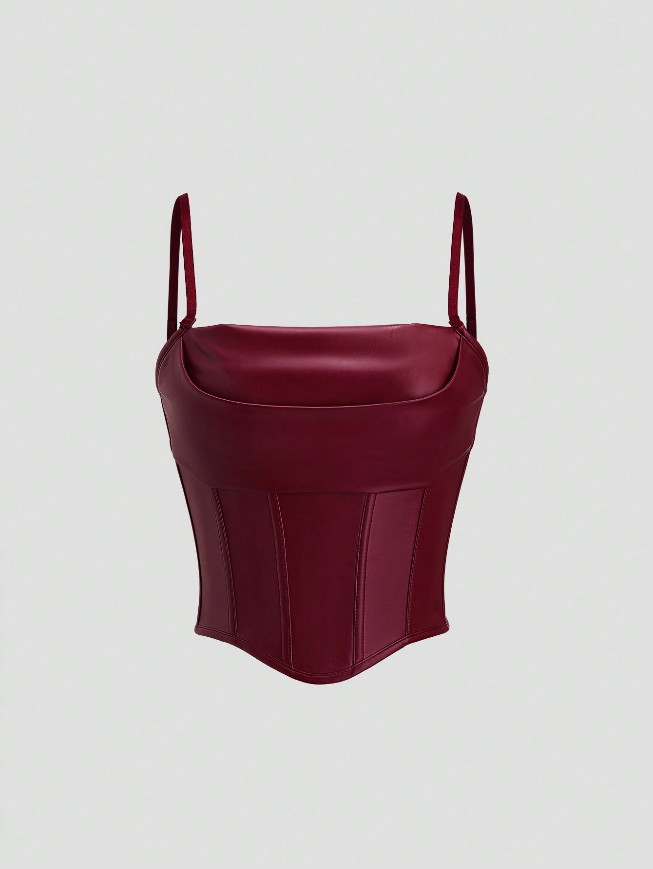 SHEIN Sweetro Women Ankle Strap Red Sexy PU Leather Spaghetti Strap, Fashion For Summer Y2K Outfi... | SHEIN