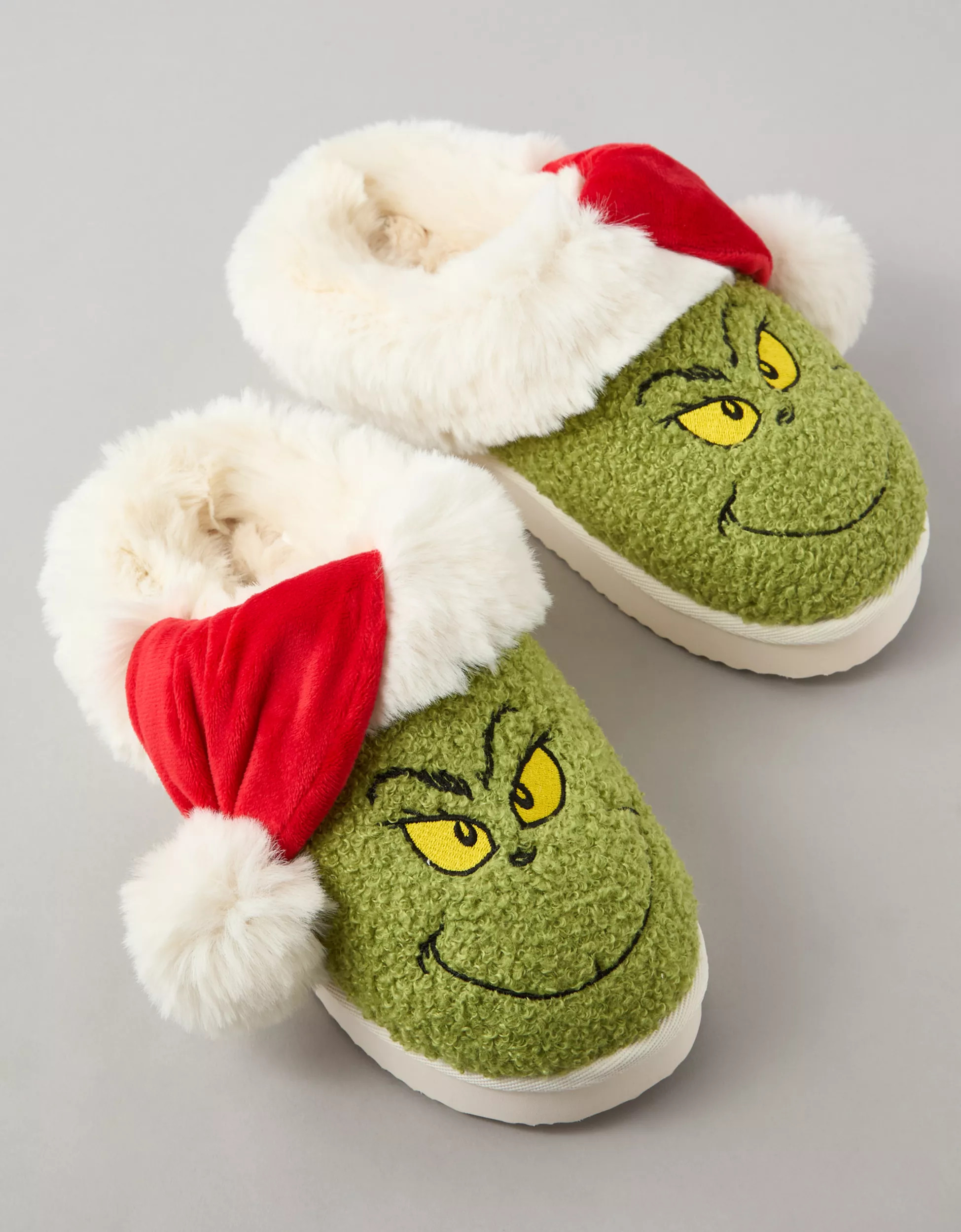 AE Grinch Scuff Slipper | American Eagle Outfitters (US & CA)