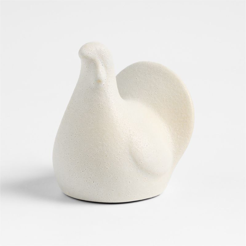 Harvest Small Ceramic Turkey + Reviews | Crate & Barrel | Crate & Barrel