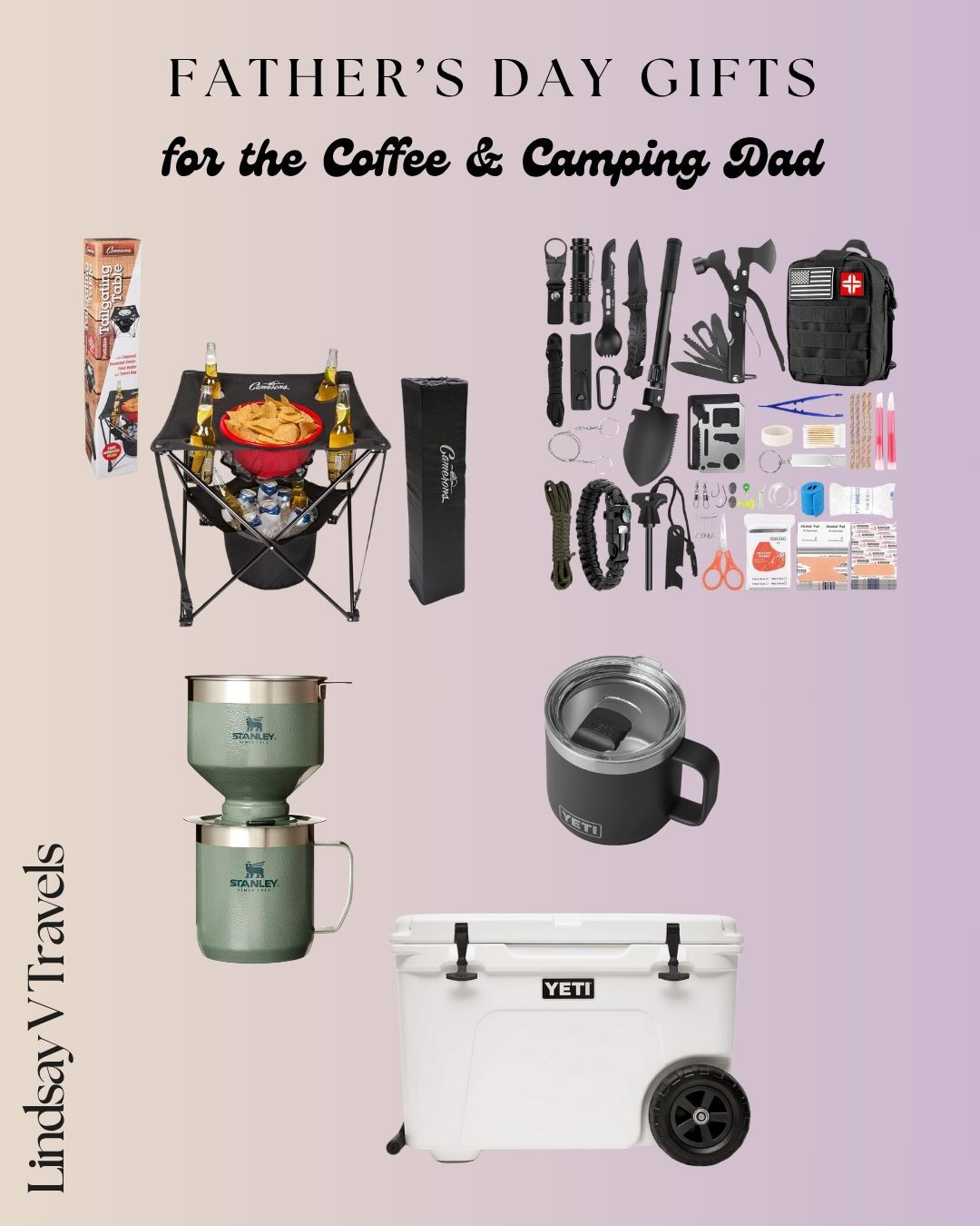 Adventure-ready gifts for the coffee-loving, cooler-packing, outdoorsy dad 🏕️☕ YETI mugs + coolers and fun paddle ball sets included! 

 #LTKSummerEdit #LTKGiftGuide #LTKMens