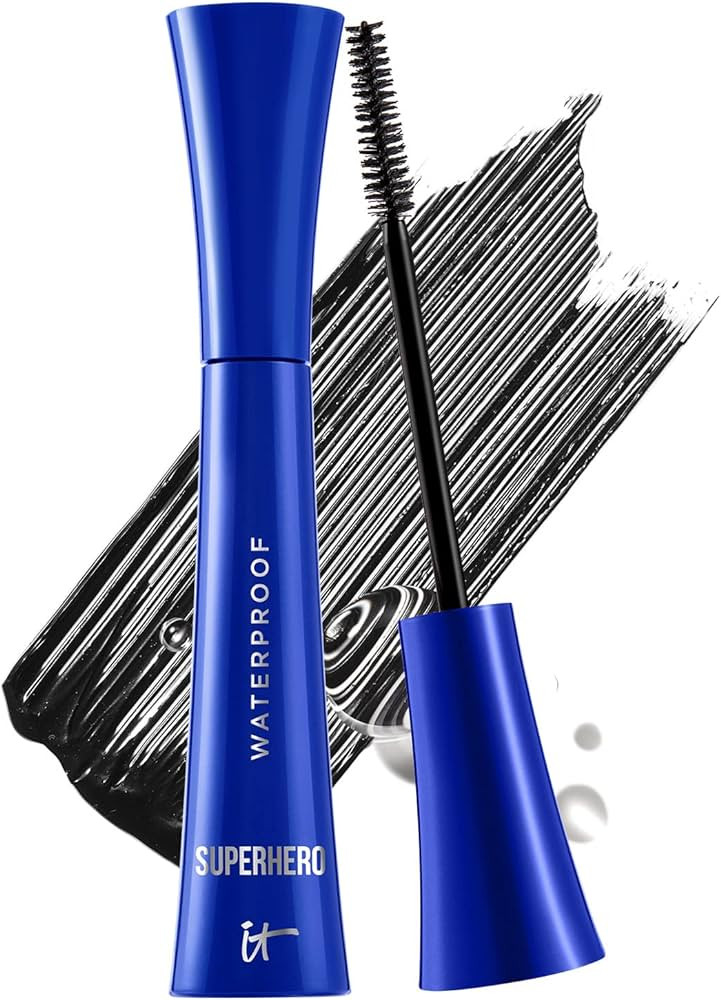 IT Cosmetics Superhero Volumizing Waterproof Mascara \u2013 24HR Wear \u2013 Resists Sweat & Humi... | Amazon (US)