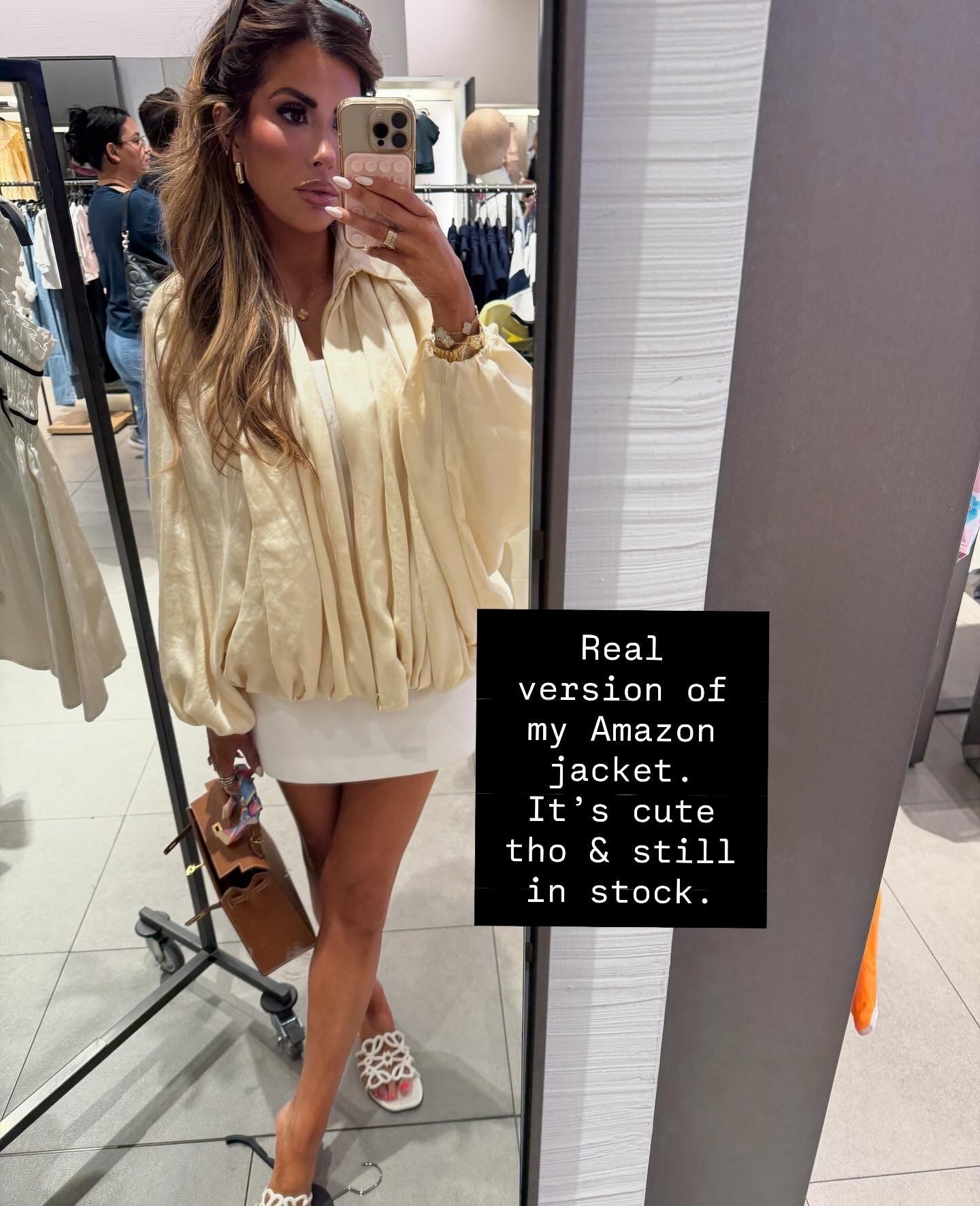 Wearing the one size fits all in this Zara jacket! Also linking lookalikes for this - I wear a size small! 

Amazon fashion, Amazon finds, Zara jacket, Amazon jacket, DISSH skirt, skort, resort looks, travel outfit, vacation outfit, summer outfits, Emily Ann Gemma

#LTKStyleTip #LTKFindsUnder100 #LTKShoeCrush