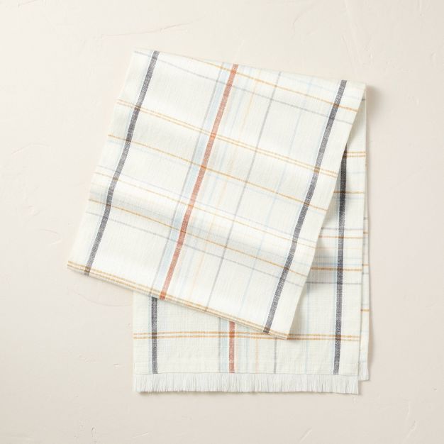 Casual Plaid Cotton Table Runner - Hearth & Hand™ with Magnolia | Target