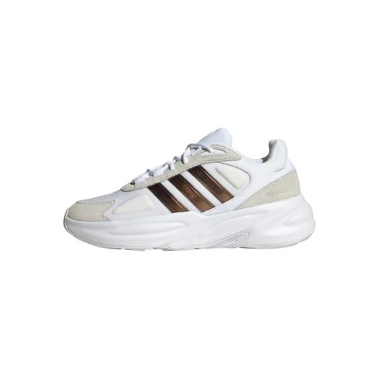 Tênis Adidas Ozelle Cloudfoam Lifestyle Running Masculino - Dourado+Branco | Netshoes (BR)