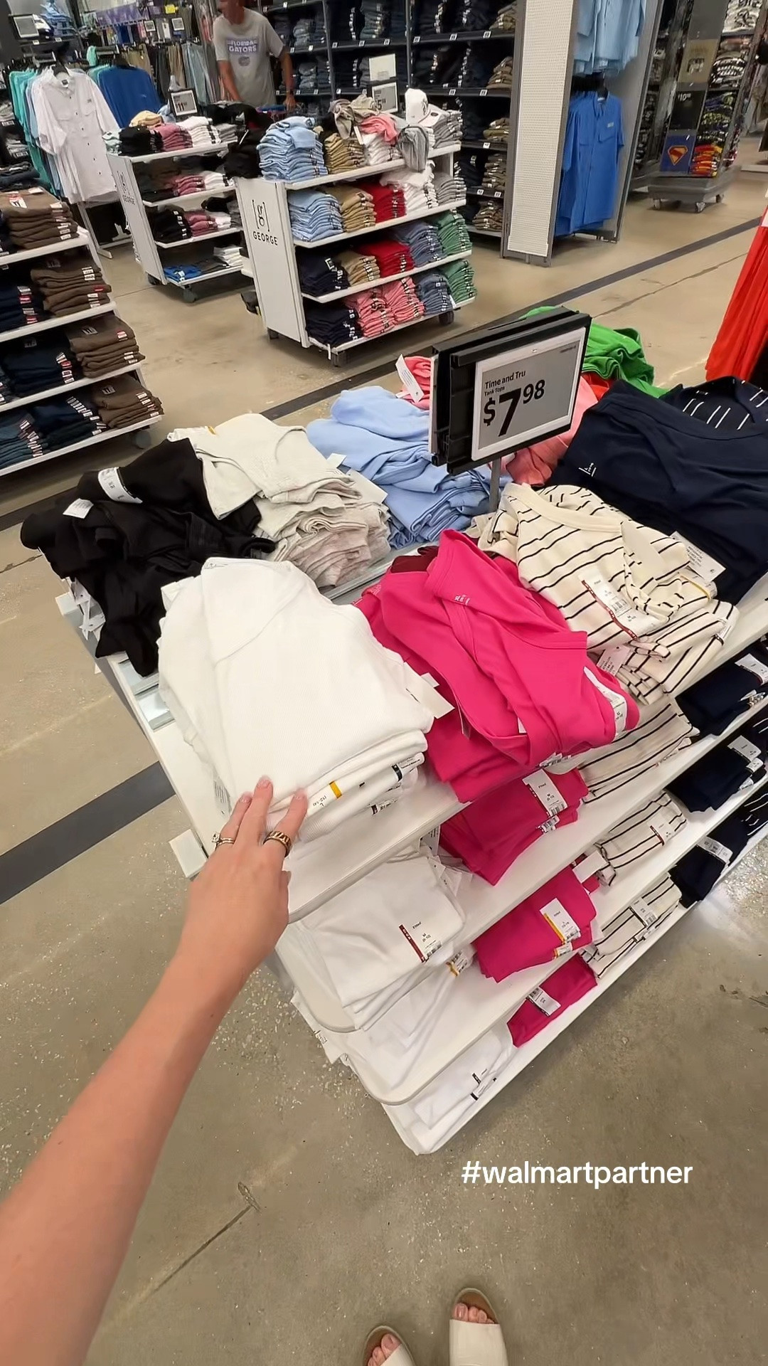 $8 tank top from Walmart