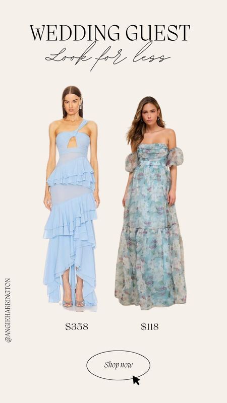 Loving this elegant blue color for a Spring Wedding Guest Look for Less. Both are perfect, and linked below🩵

#LTKparties #LTKSeasonal #LTKwedding