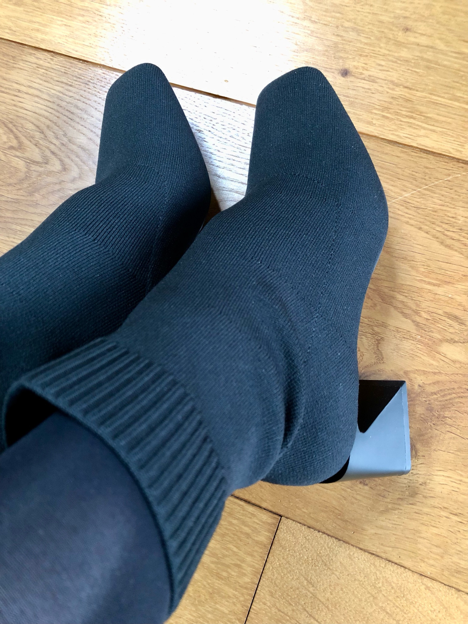 These fabulous Regina ankle boots by Vivaia are knitted from PET bottles that were discarded in the ocean. What a clever way to repurpose material that would otherwise just float there destroying marine life ♻️

Besides them looking incredibly stylish, they are comfy too. The heel is just my hight, 5.5cm/2.16” because nobody has time for uncomfortable footwear. The material is also water-repellent, which is perfect for the Dutch weather ☔️💦

Regina boot is true to size, I’m wearing EU37/UK4/US6.5.

I really like that the boots have a smooth anti-slip rubber sole. You know that I cycle a lot so secure soles are a must for me. I already have hundreds of styling ideas in mind so consider this a fair warning that these boots will be my wardrobe staple. 

Get 10% off with my code
✨ VIVAIAJ10 ✨

Sock Boots, Ankle Boots, Knitted Boots, Square Toe Boots, Recycled Materials, Water Repellent, Block Heel, Black Boots, Shoes For Work

#vivaia  #vpurpose #vivaiaonmyway 


#LTKstyletip #LTKshoecrush #LTKworkwear