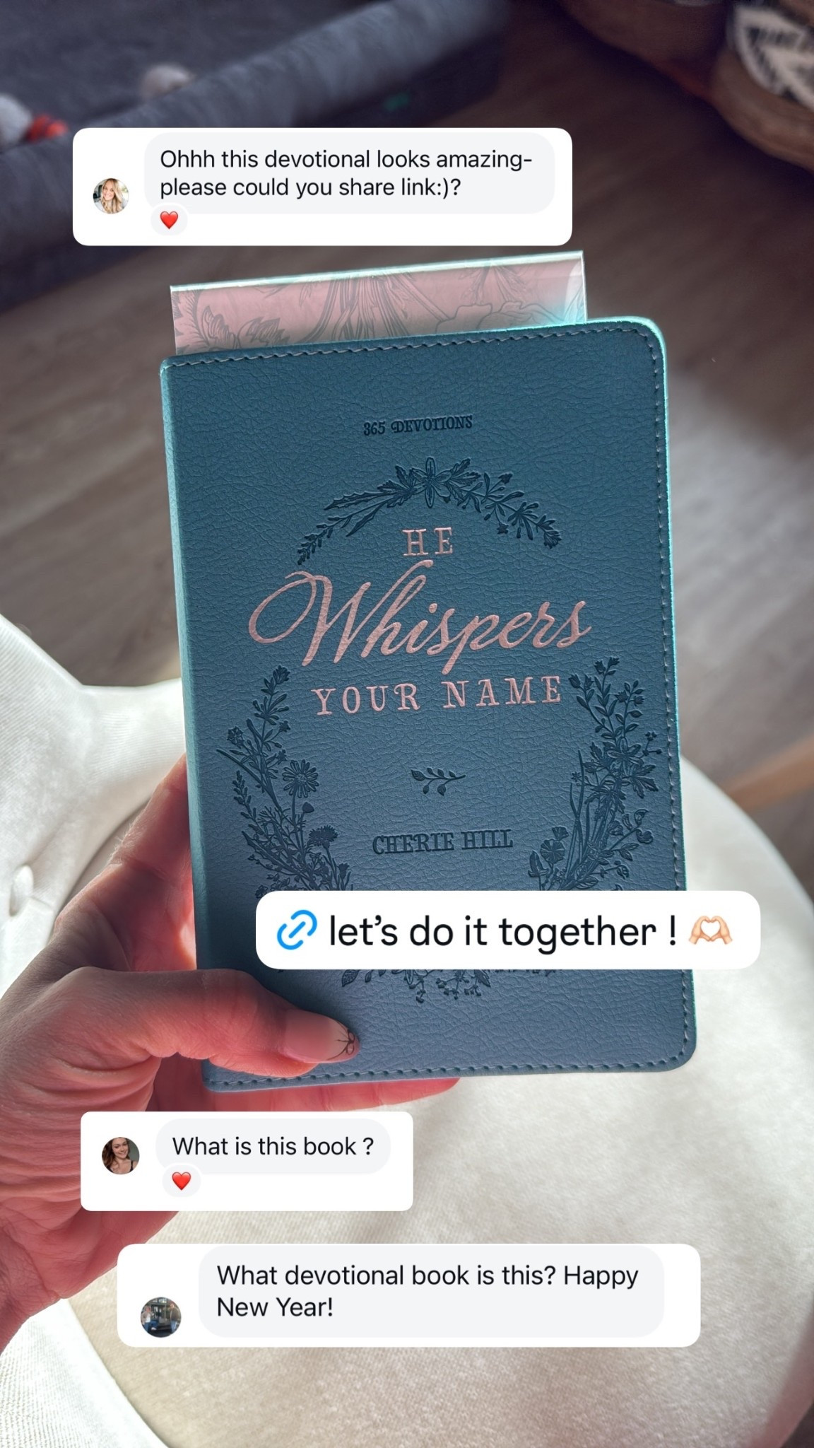 Started the New Year with a new devotional! You can find it on Amazon! So far I'm loving it!!  ❤️

 

#LTKselfcare #LTKFindsUnder50 #LTKmorningroutine