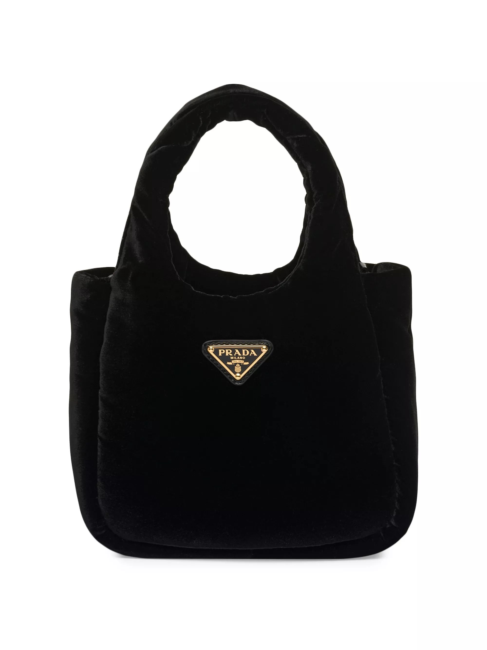 Padded Velvet Mini Handbag | Saks Fifth Avenue
