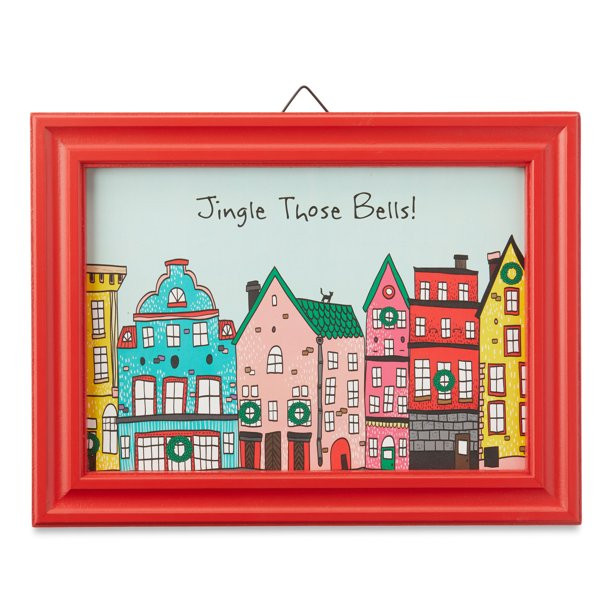 Holiday Time Christmas Village Wall  Sign - Walmart.com | Walmart (US)