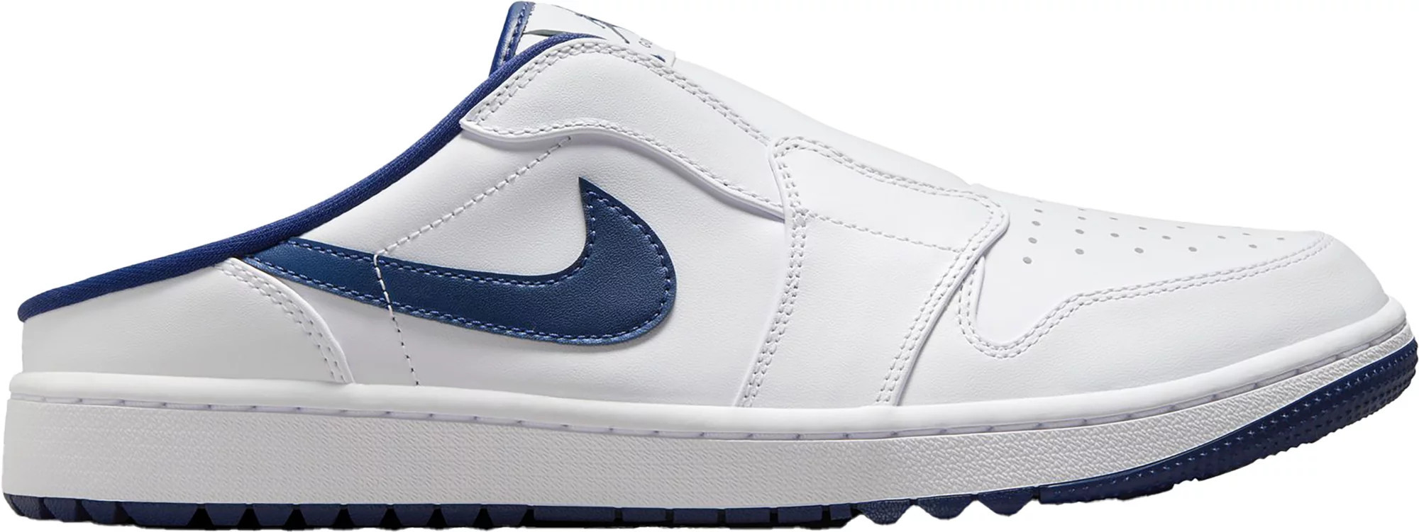 Air Jordan Men's Mule Golf Shoes, Size 11.5, White/Midnight Navy - Holiday | Golf Galaxy