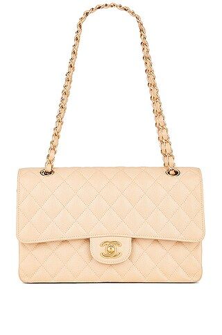 Chanel Quilted Caviar Double Flap Bag | FWRD 