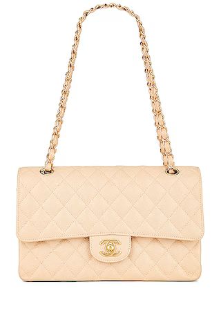Chanel Quilted Caviar Double Flap Bag | FWRD 