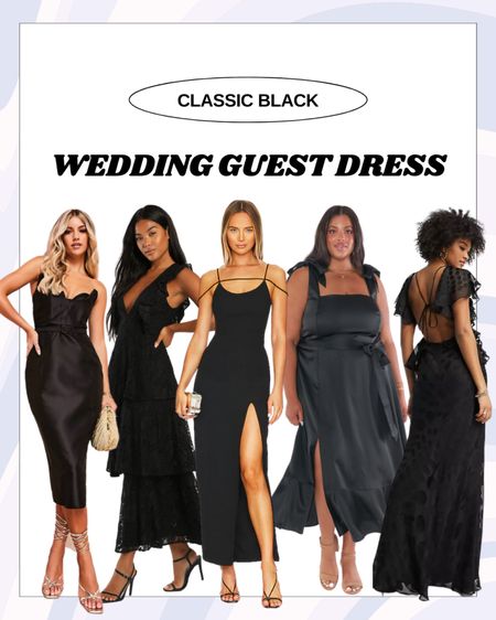 Wedding guest dresses | black dress | black spring dress

#LTKstyletip #LTKwedding