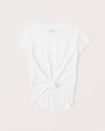 Women's Everyday Crew Essential Tee | Women's Tops | Abercrombie.com | Abercrombie & Fitch (US)