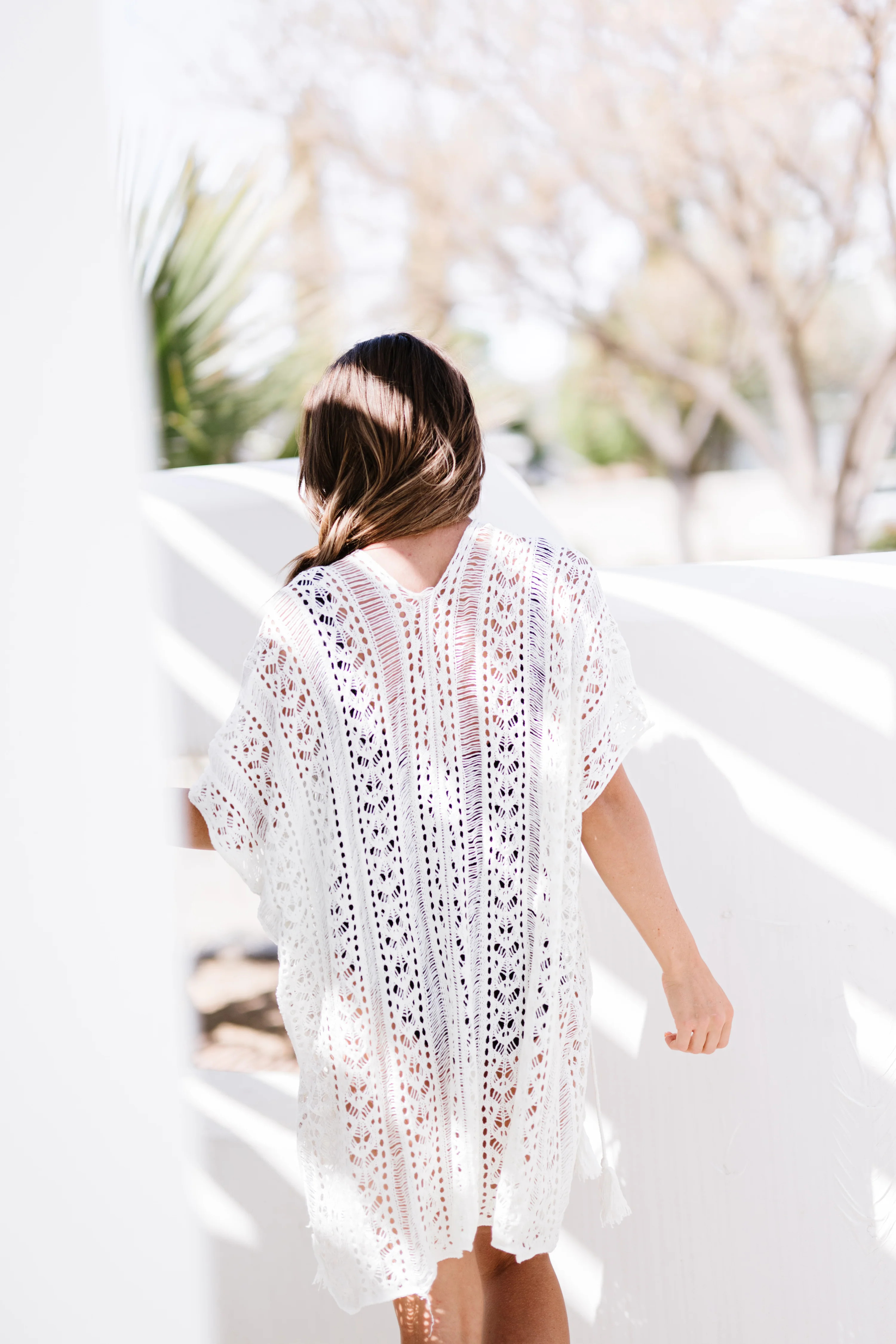 Boardwalk Cover Up | White | Coral Reef Swim