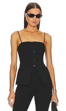 L'Academie Benigna Top in Black from Revolve.com | Revolve Clothing (Global)