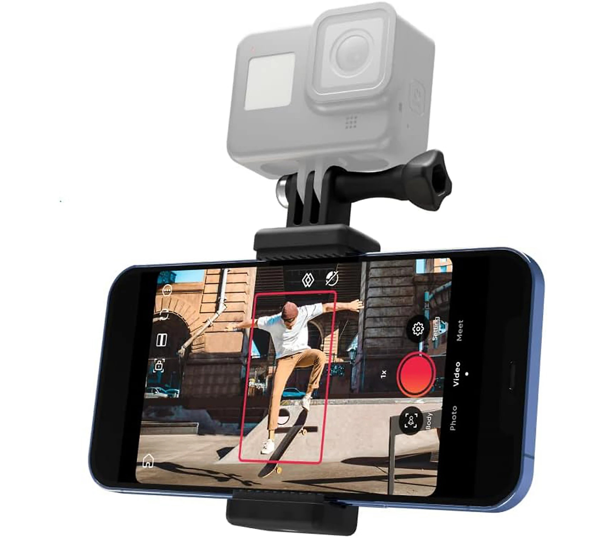 Pivo Action Mount Lightweight Smartphone Holder Stand | QVC