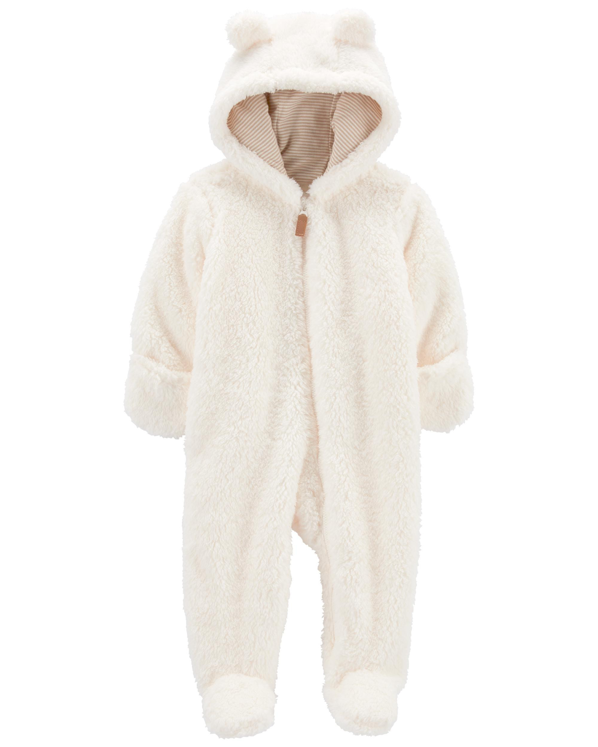 Baby Zip-Up Sherpa Pram | Carter's