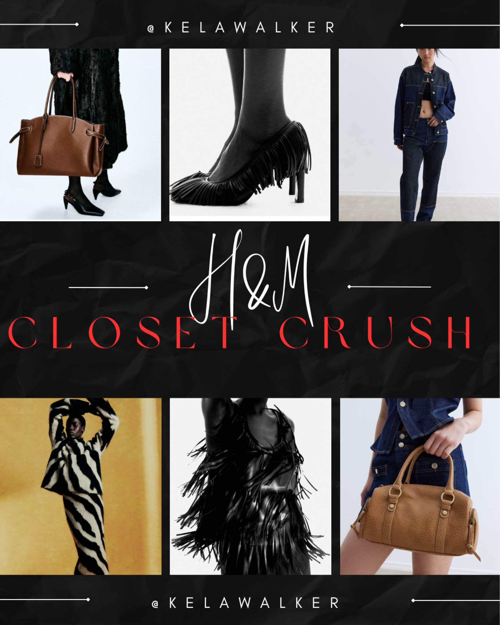 The H&M goodies just keep loading up. I’m crushing on the latest collection that includes a ton of fringe (Fringe heels, fringe pants, fringe  tank)  printed cords, cool denim and tote bags worth the price tag. It’s H&M at its best giving you the latest trends at the best prices. 

#LTKFindsUnder100 #LTKStyleTip #LTKParties