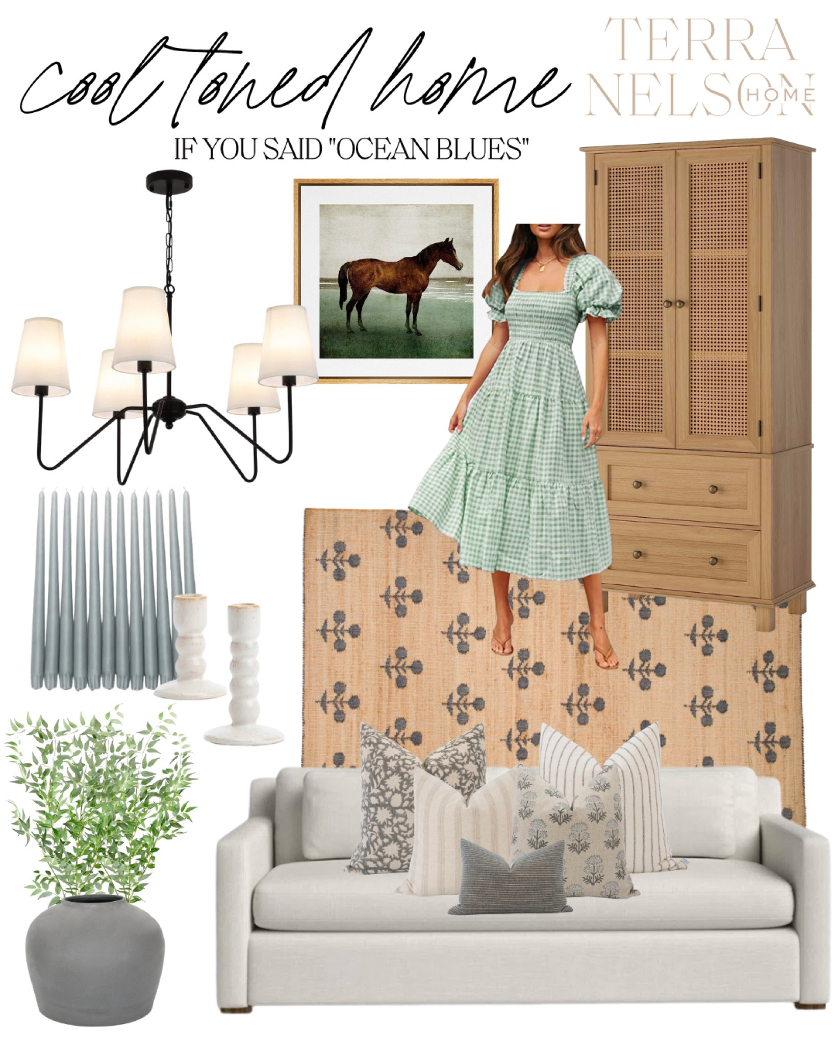 Cool toned home decor 

#LTKSeasonal #LTKstyletip #LTKhome