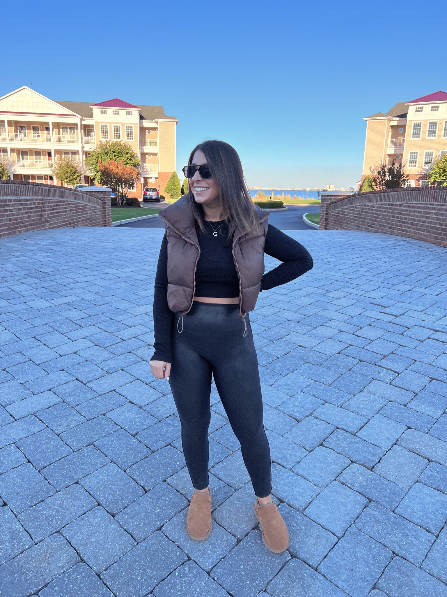 Petite spanx faux leather leggings in a size medium! Love this casual look for fall. Fall outfits, spanx leggings, fall outfit, faux leather leggings outfit, Uggs, amazon fashion

#LTKfindsunder100 #LTKSeasonal #LTKfindsunder50