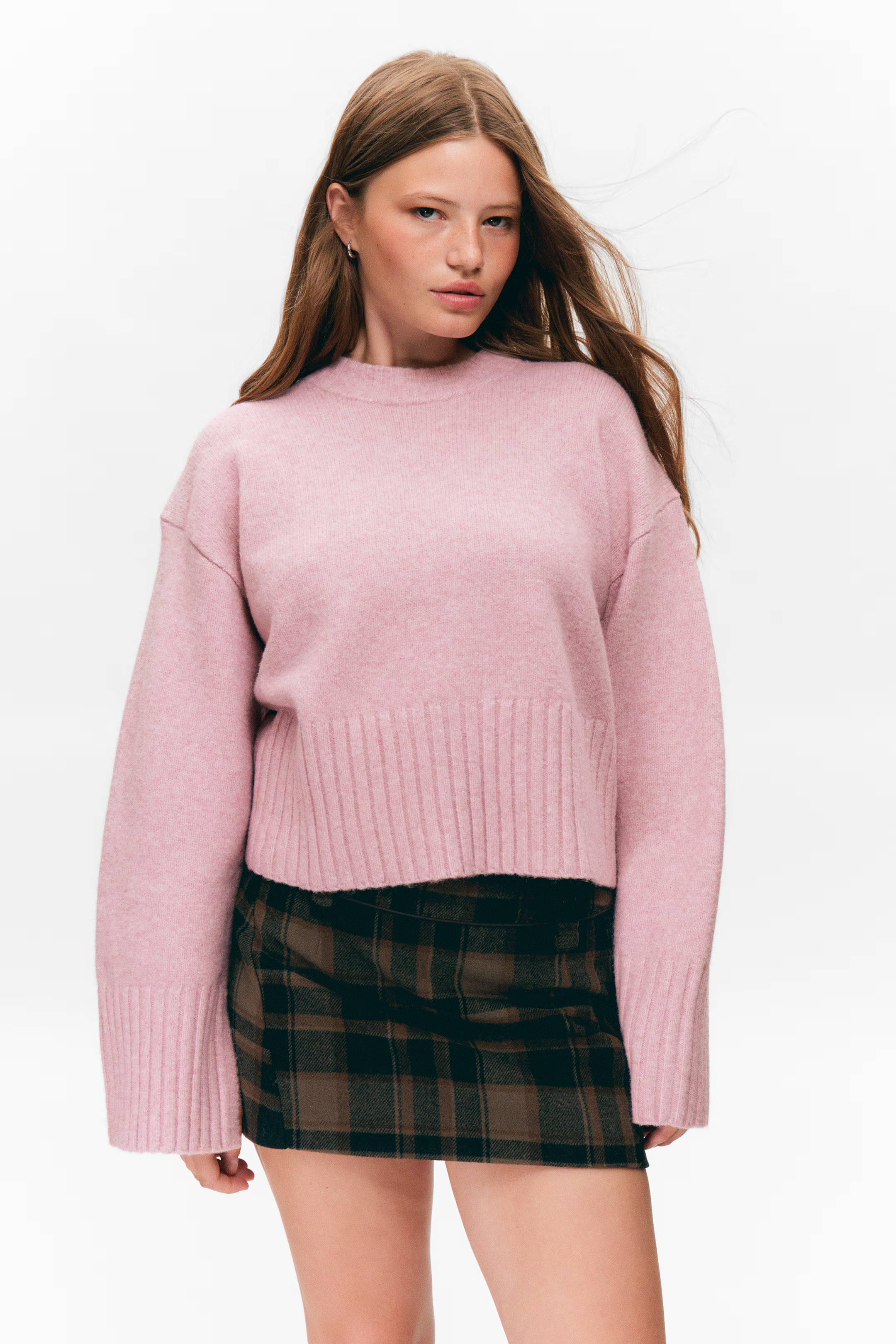 Gestrickter Oversize-Pullover | H&M (DE, AT, CH, NL, FI)