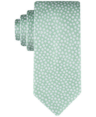Men's Mini-Floral Tie | Macy's