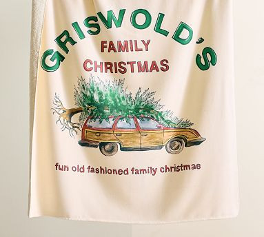 National Lampoon's Christmas Vacation™ Fun Old Fashion Family Throw | Pottery Barn (US)