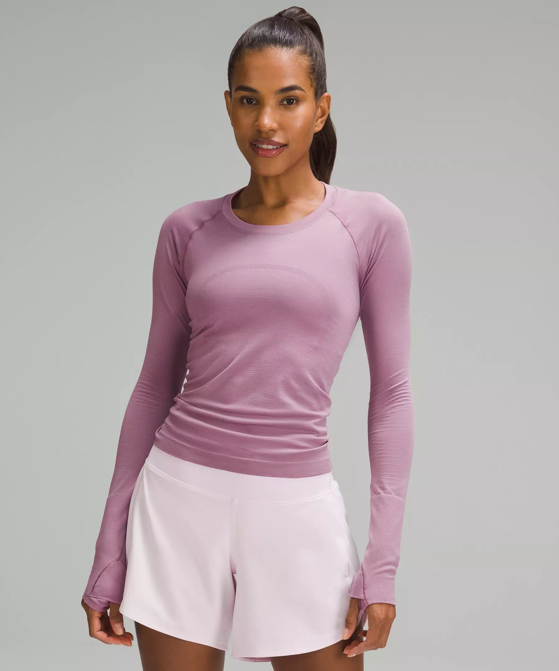 Lululemon Swiftly Tech Short-Sleeve Shirt 2.0 - Purple Ash