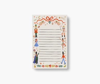 Nutcracker Lined Notepad | Rifle Paper Co. | Rifle Paper Co.