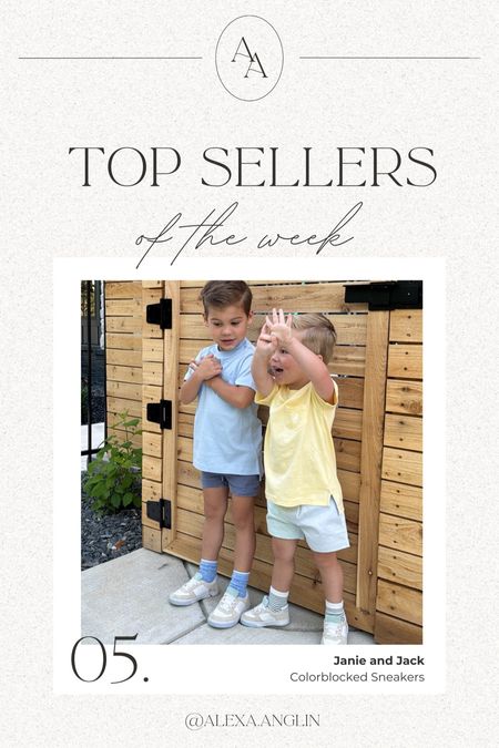 Top sellers of the week— colorblocked sneakers from Janie and Jack // got these for my boys this spring & they’re so cute! 

#LTKkids #LTKshoecrush #LTKSeasonal