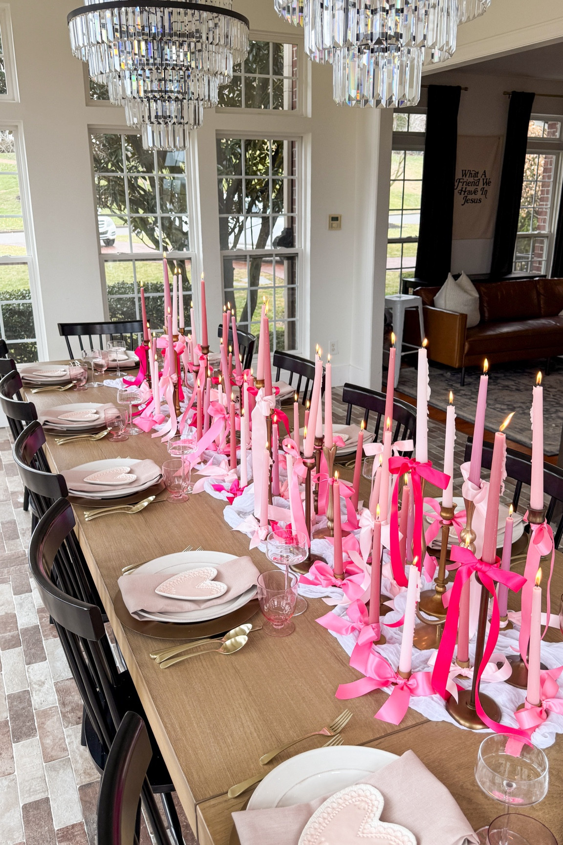 Galentines tablescape idea💘✨

galentines tablescape, tablescape ideas, galentines hosting, valentines hosting, pink heart, chargers, amazon candle sticks, candle stick holders, hosting ideas, Samantha Bauchmann 

#LTKFindsUnder100 #LTKSeasonal #LTKHome