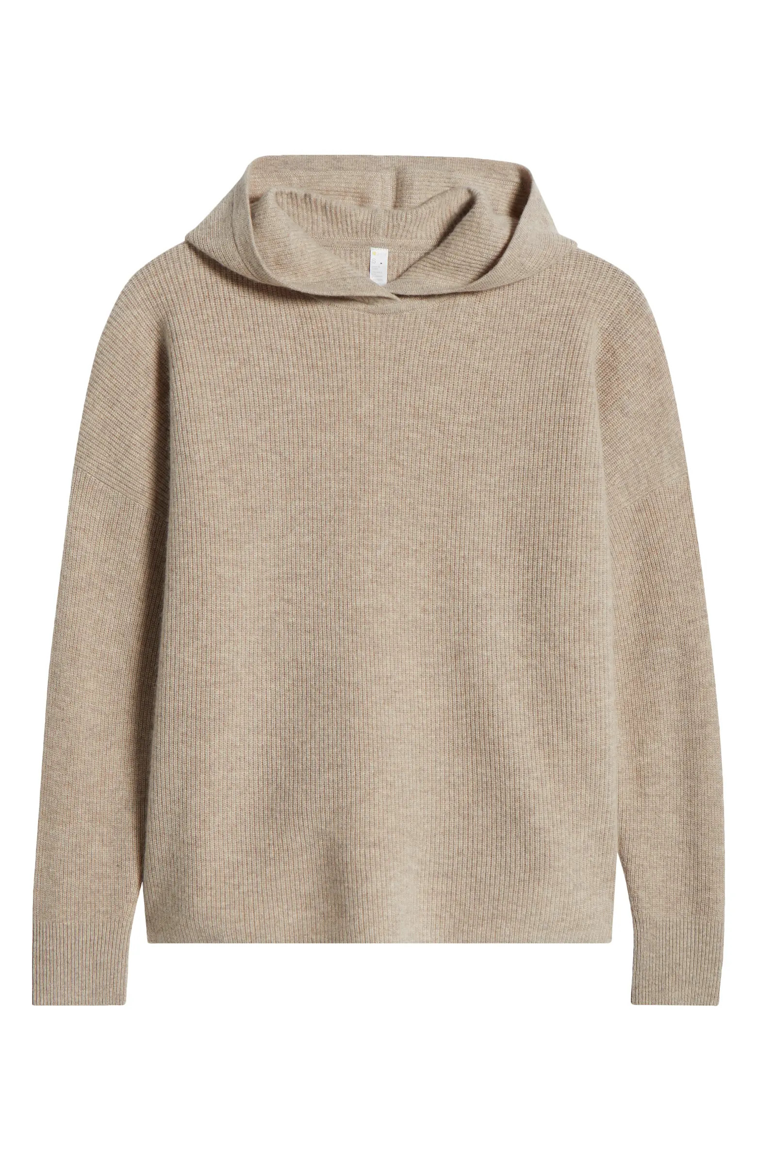 Wool & Cashmere Rib Hoodie | Nordstrom