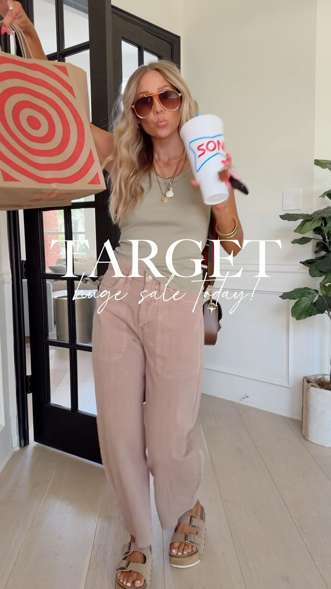 HUGE SALE TODAY AT TAREGT 🎯✨👏🏼 
All of these finds are giving boujee cool girl finds 

Wearing size s / my tts | size 4 my tts

#LTKdayinmylife #LTKgrwm