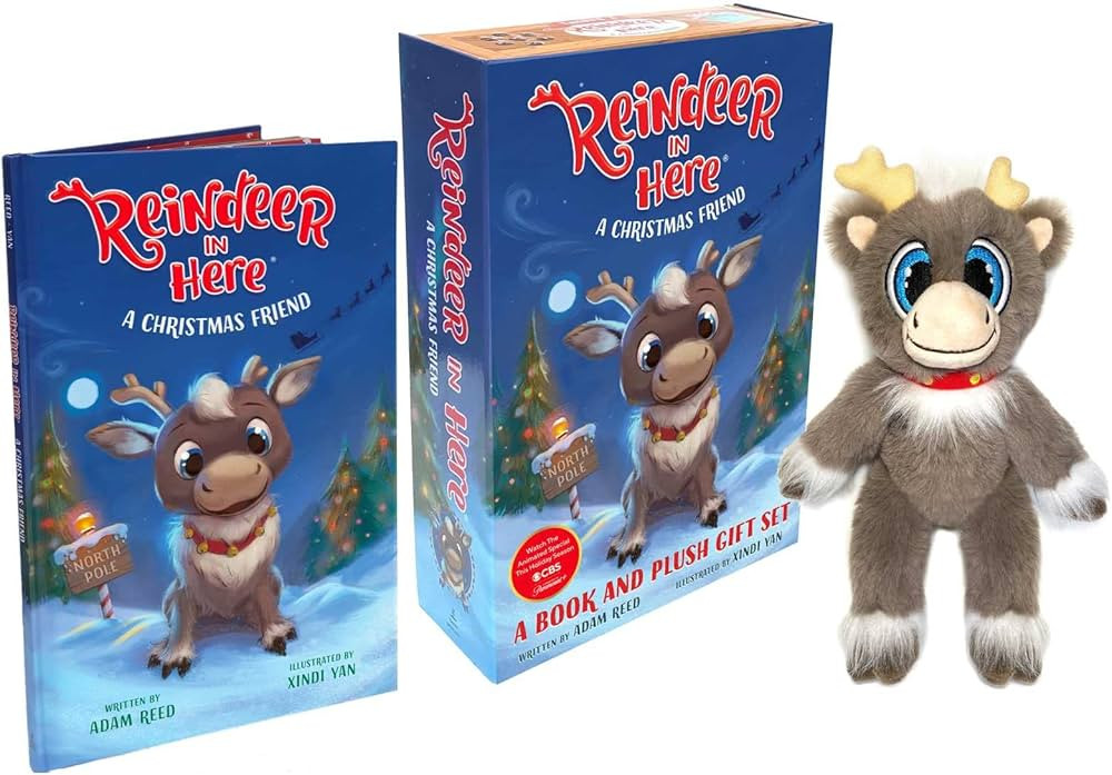 Reindeer in Here (Book & Plush): A Christmas Friend ― "A Simply Magical Tradition" | Amazon (US)