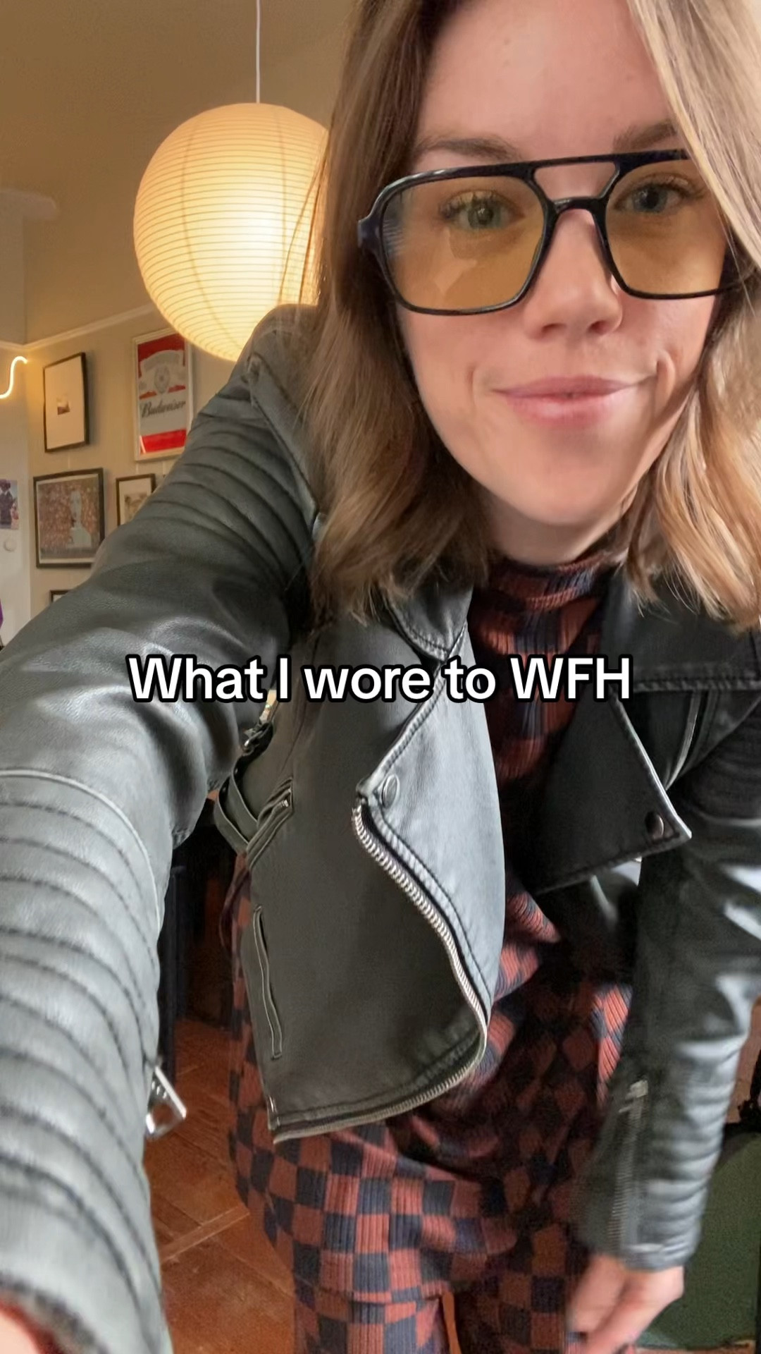 What I wore to WFH as a virtual interior decorator 🖤 I’ve been really into oversized tops and chunky loafers lately  

#LTKstyletip #LTKVideo #LTKshoecrush