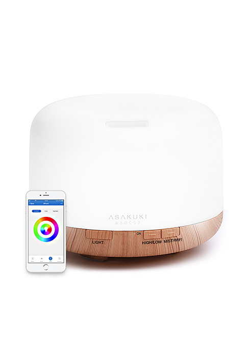 ASAKUKI 500ml Premium, Essential Oil Diffuser with Remote Control, 5 in 1 Ultrasonic Aromatherapy... | Amazon (US)