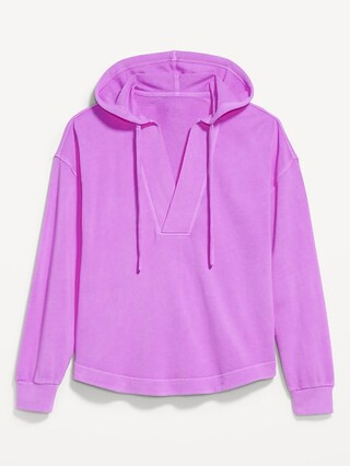 Oversized Tunic Beach Hoodie | Old Navy (US)