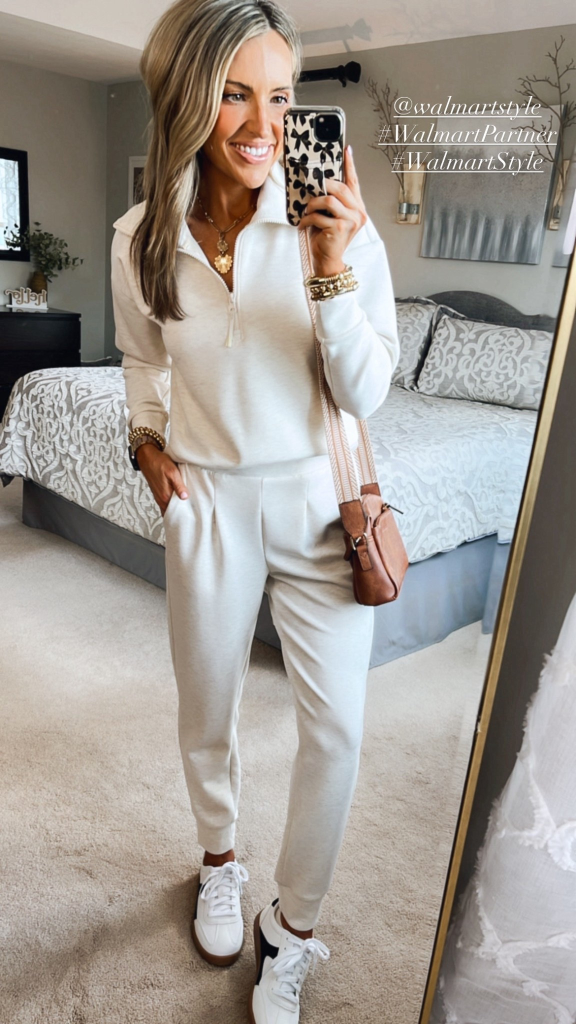 #WalmartPartner #WalmartStyle @Walmartstyle Cozy lounge sets you’ll love! From travel, lounge, or mom life! The quality is so good! You won’t believe these are on Walmart. I’m wearing xs in all. 

#LTKFindsUnder50 #LTKTravel #LTKootd