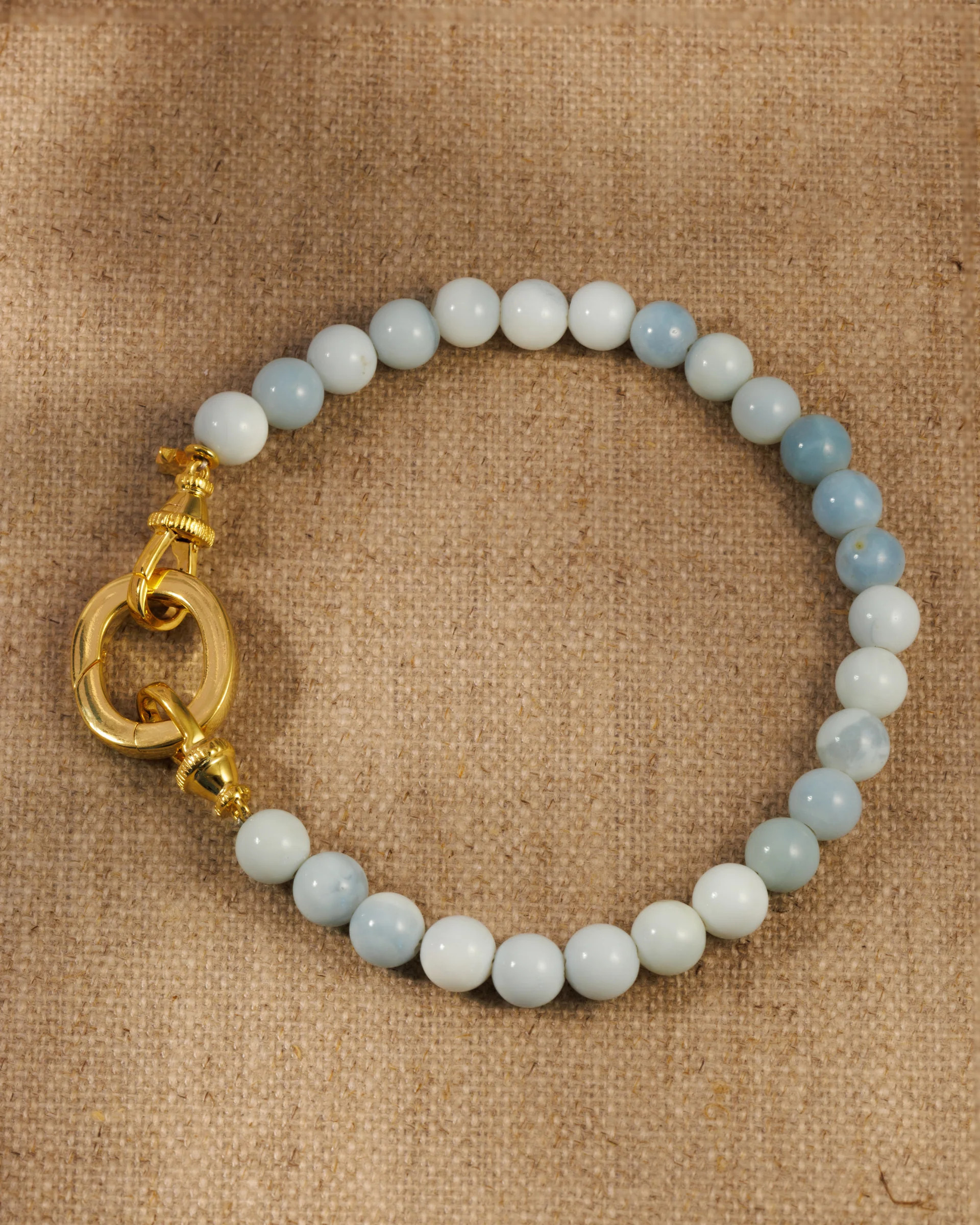 SIENNA Peru Blue Opal Beaded Bracelet | Raven James