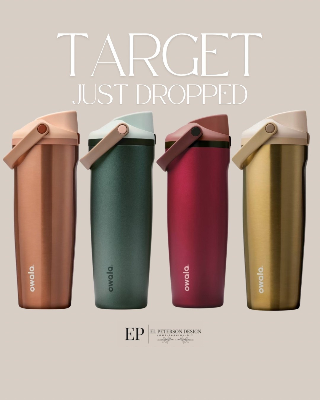 Target
Just dropped
Owala 

#LTKHome #LTKFindsUnder50