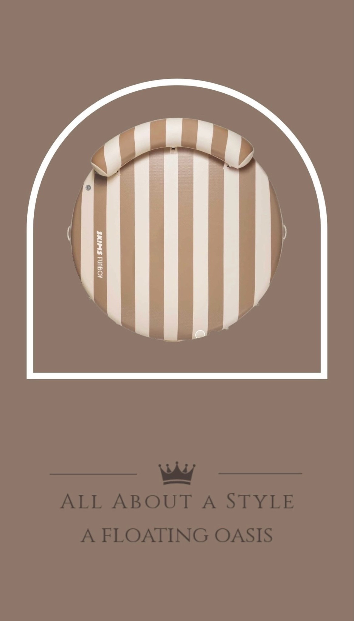 This floating oasis is giving luxury resort vibes and I am obsessed with the neutral stripe moment. Perfect for lake days, pool lounging, or soaking up the sun in style.

Tap to shop this must-have summer favorite before it sells out! 

#LTKSummer #PoolsideStyle #SummerEssentials #LakeDayMustHaves #NeutralAesthetic #ResortStyle #SummerFavorites #LTKFinds #OutdoorLiving #ChicSummerStyle #PoolDayEssentials #LuxuryLifestyle