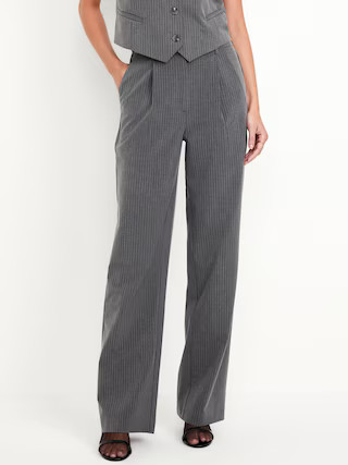 Extra High-Waisted Taylor Wide-Leg Trouser Pants | Old Navy | Old Navy (US)