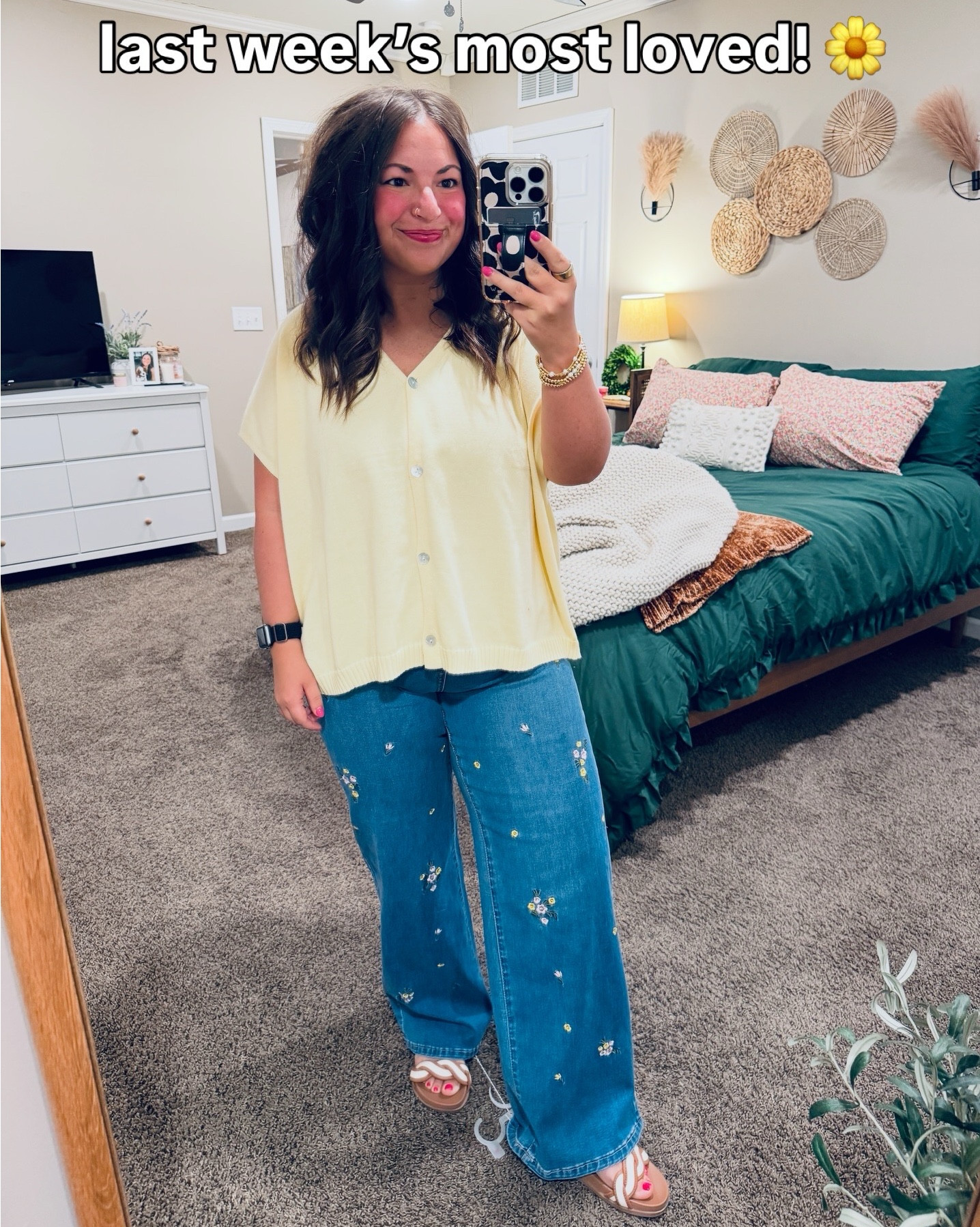 Last week’s most loved items are in & it’s safe to say… we are so ready for spring! 🌸  Lots of bright colors, easy layers, & comfy pieces you all are loving. 💛 I’ve linked everything here for you — comment SHOP! 🔗🫶🏻✨

#LTKWorkwear #LTKMidsize #LTKootd