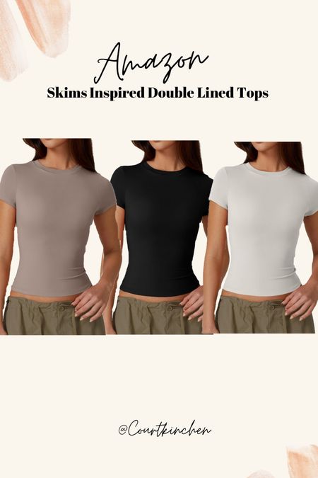 Double lined tops from Amazon! Under $20! Super comfy and  stretchy! Look like a bodysuit but not! 


Amazon find / amazon must have/ amazon fashion / amazon spring fashion 